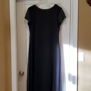 Harlow Floor Length Black Dress